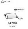 ASSO 34.7030 End Silencer